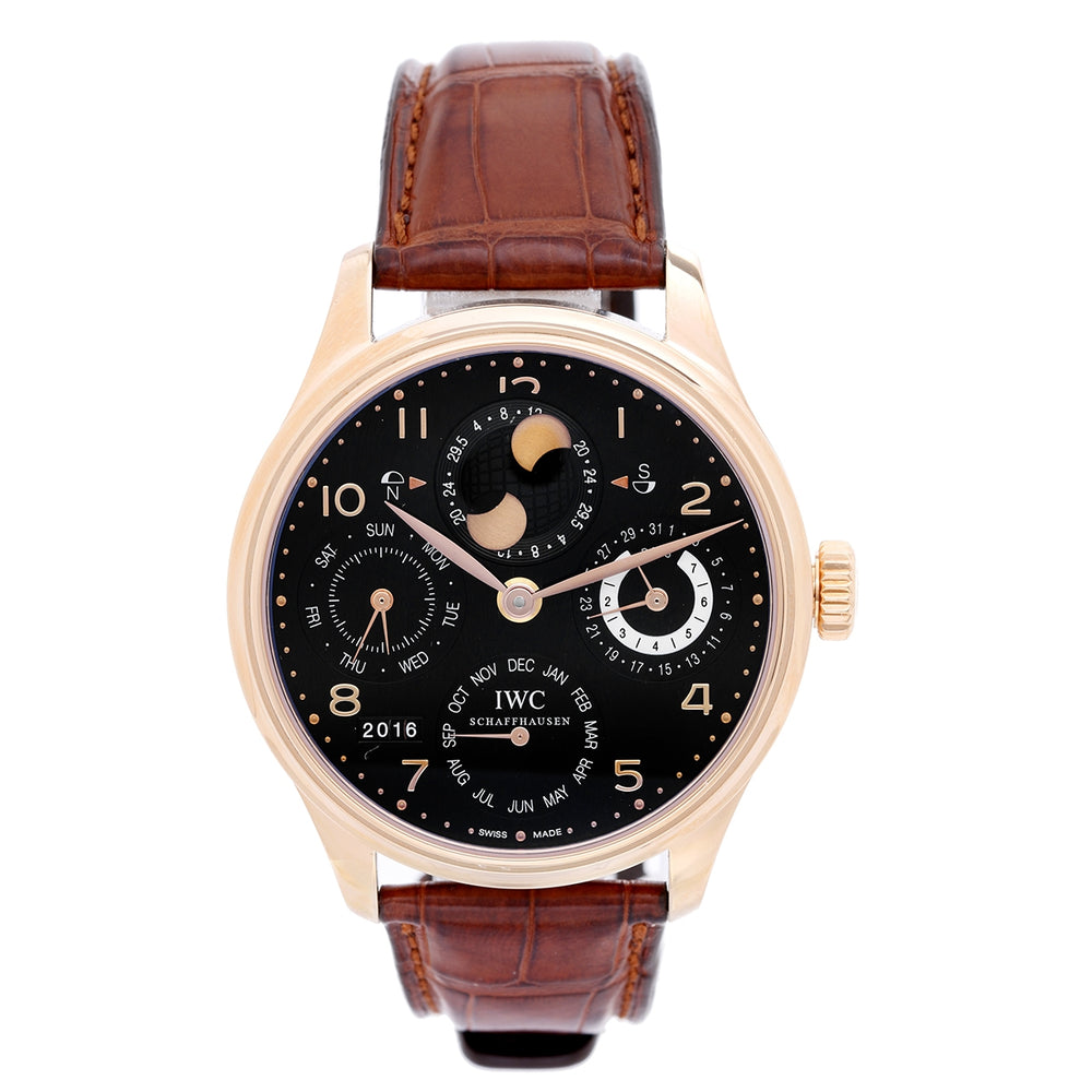 IWC Portuguese Perpetual Calendar 18K Rose Gold 5021 - 19