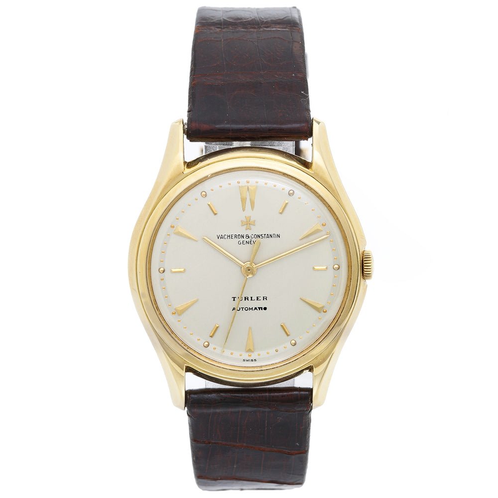 Vacheron Constantin 18K Yellow Gold Turler Men's Watch