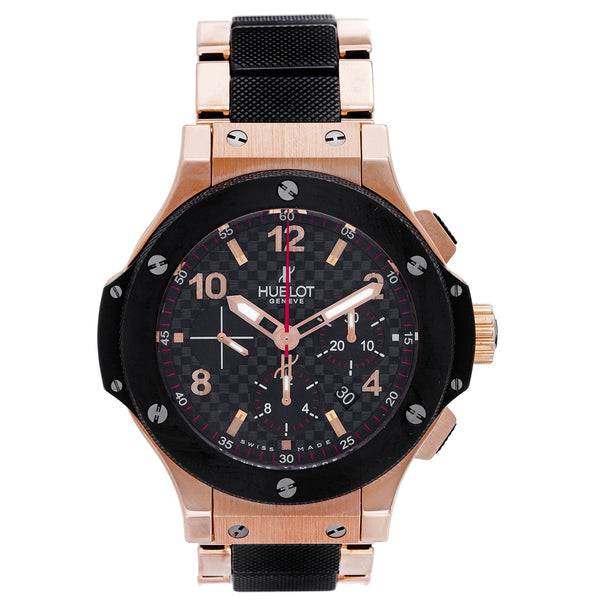Hublot Big Bang Chronograph 18k Rose Gold Men's Watch 341.PB.131.PB