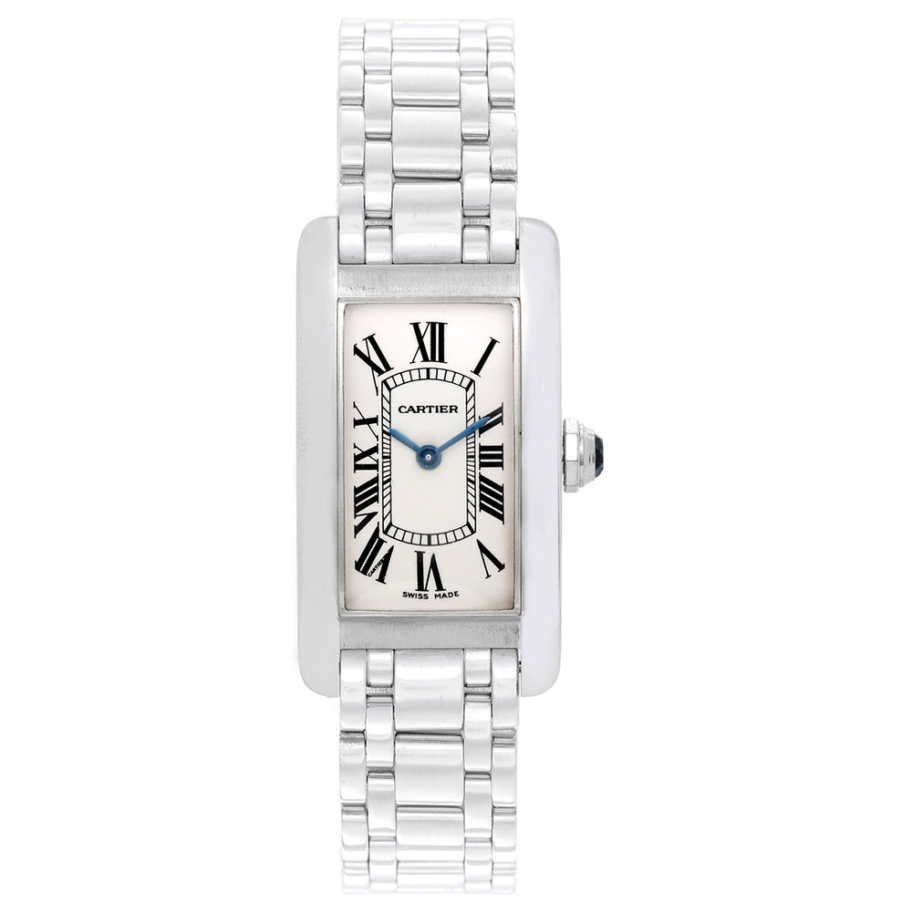 Cartier Tank Americaine (or American) Ladies WG Watch W26019L1