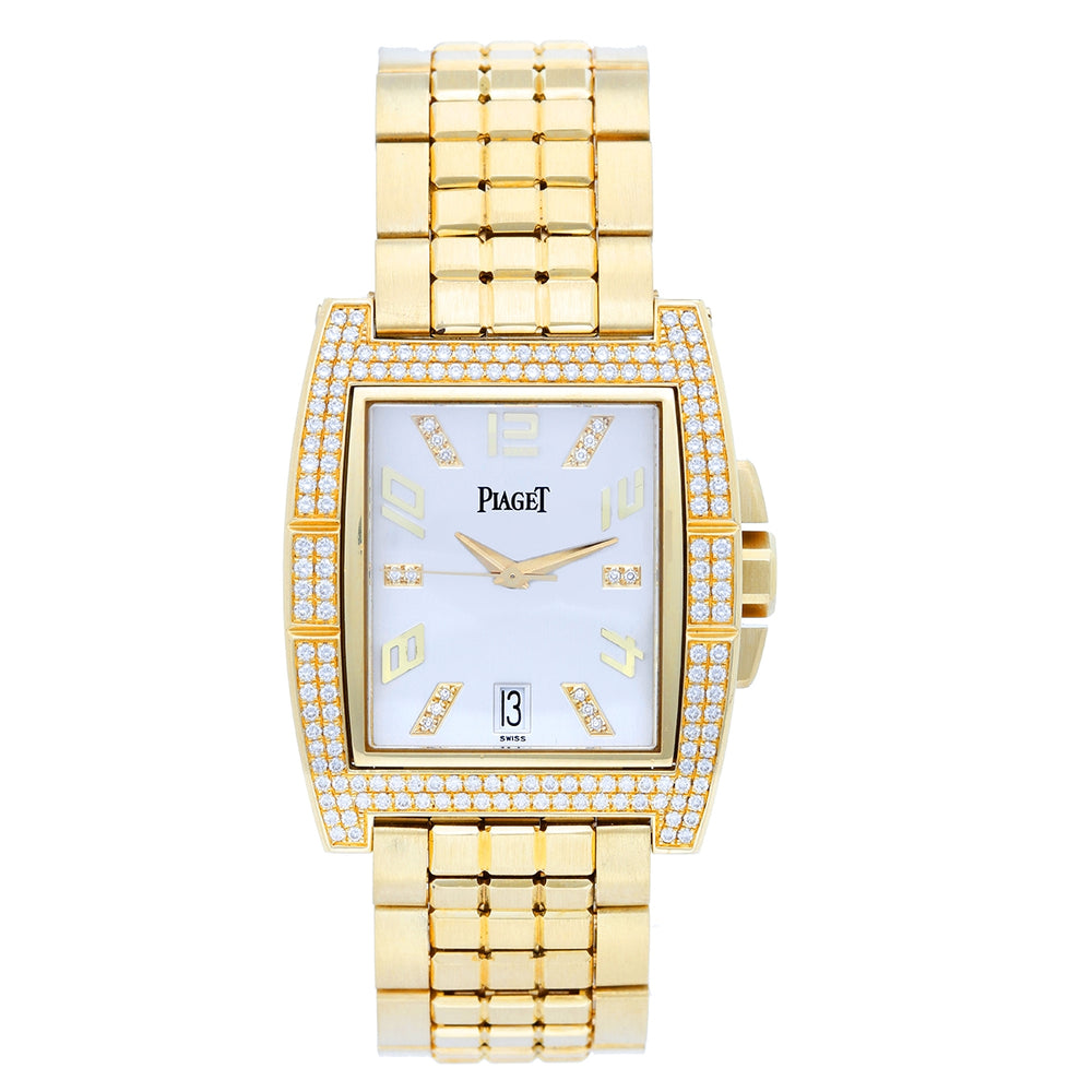 Piaget 18K Yellow Gold and Diamond Set Watch