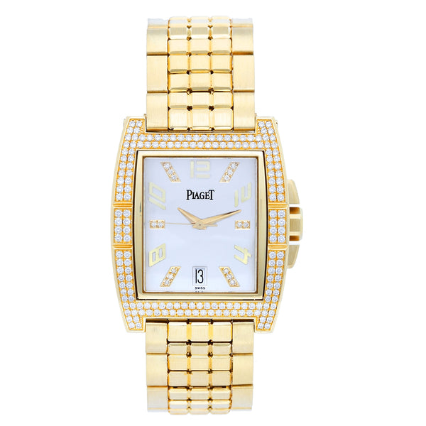 Piaget 18K Yellow Gold and Diamond Set Watch