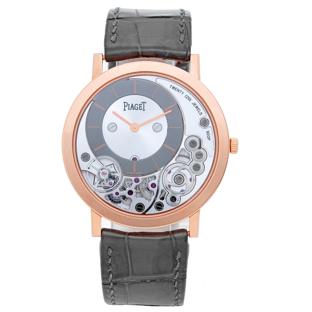 Piaget Skeleton Altiplano 18K Rose Gold Watch
