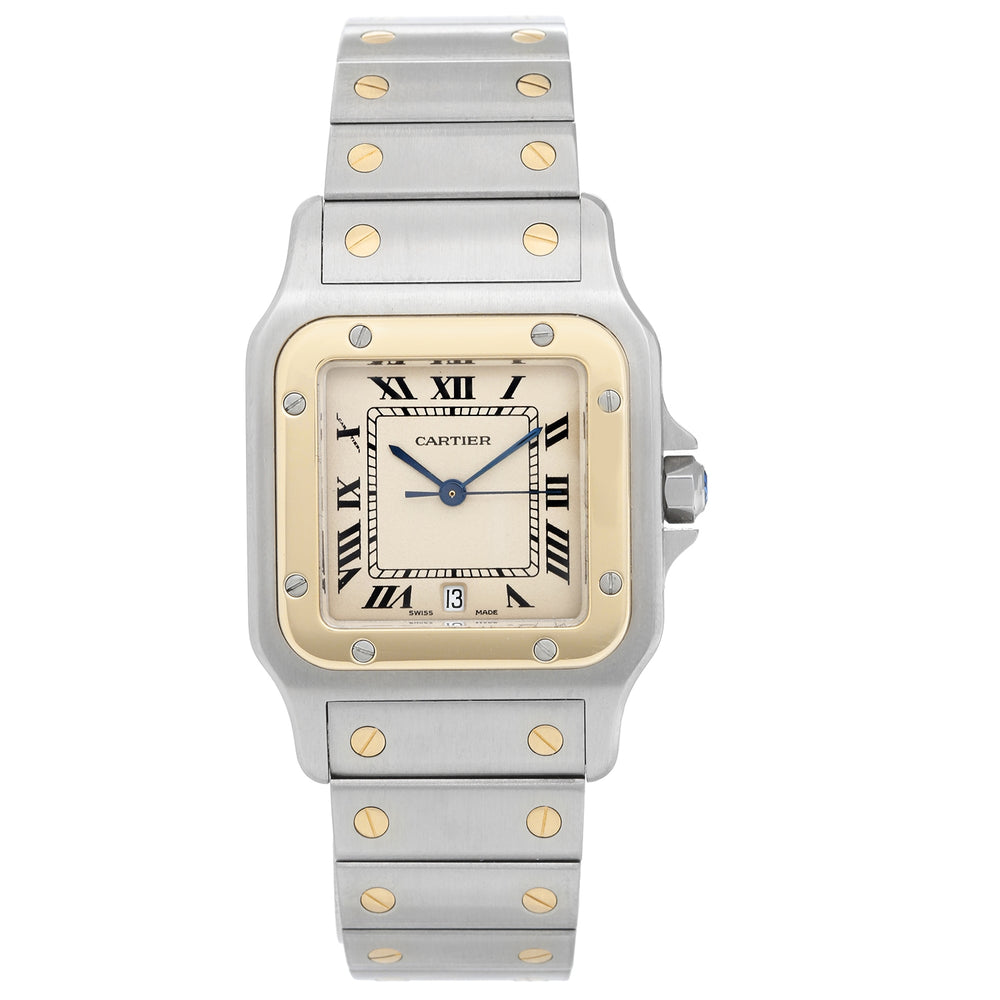 Cartier Santos Galbee Midsize Steel Quartz Men's or Ladies Watch W20060D6