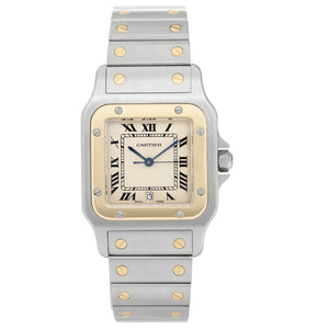 Cartier Santos Galbee Midsize Steel Quartz Men's or Ladies Watch W20060D6