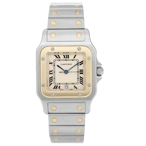 Cartier Santos Galbee Midsize Steel Quartz Men's or Ladies Watch W20060D6