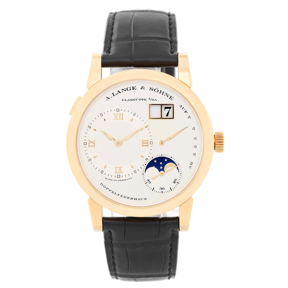 A. Lange & Sohne Lange 1 Moonphase Yellow Gold 109.021