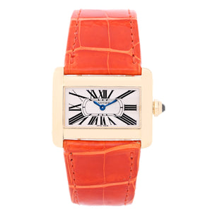 Cartier Tank Divan 18K Yellow Gold Watch W6300356