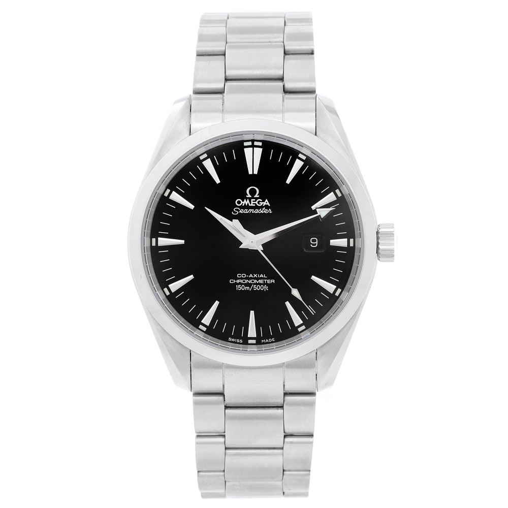 Omega Seamaster Aqua Terra Black Dial Men's Watch