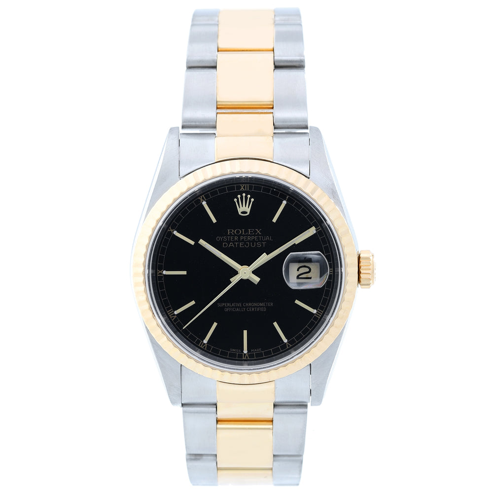 Rolex Datejust Men's 2-Tone Watch 16233