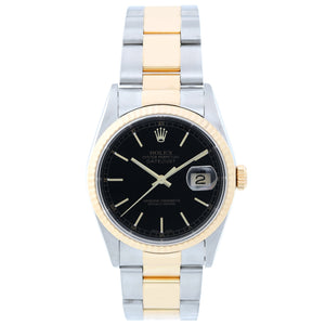 Rolex Datejust Men's 2-Tone Watch 16233