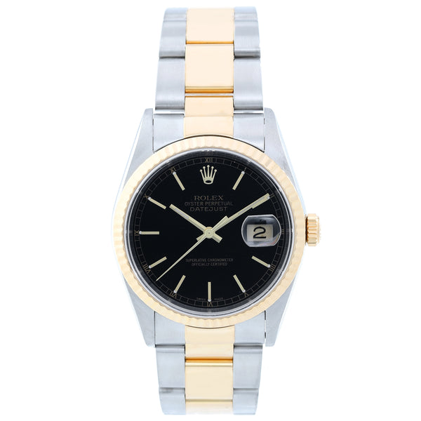 Rolex Datejust Men's 2-Tone Watch 16233