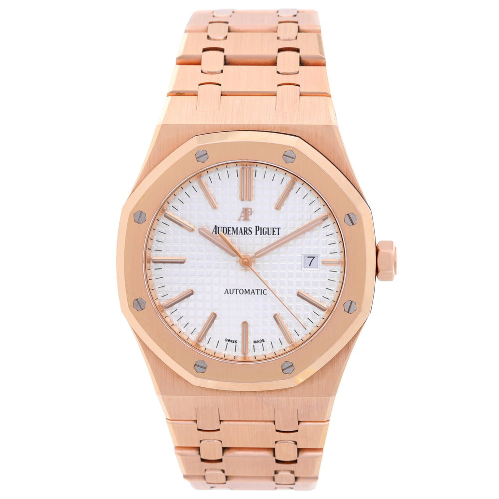 Audemars Piguet Royal Oak 18K Rose Gold Men's Watch 15400OR.OO.1220OR.02