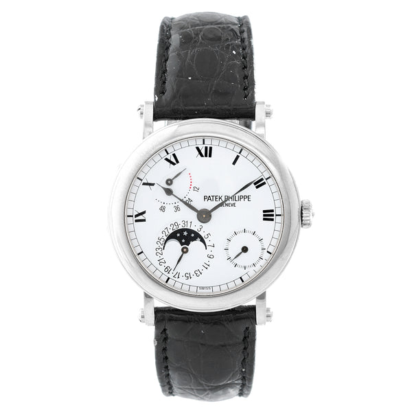 Patek Philippe Moonphase Calendar 18K Watch 5054 G-001 or 504G