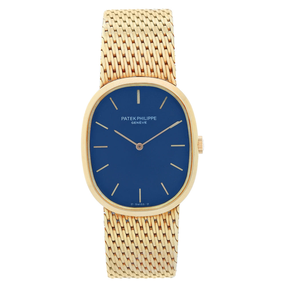 Patek Philippe 18k Yellow Gold  Ellipse Men's Watch Ref. 3848