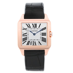 Cartier Santos Ladies Dumont Quartz 18k Rose Gold, W2009251 2788