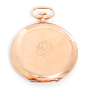 Patek Philippe Hunting Case with Metal Dial Pocket Watch