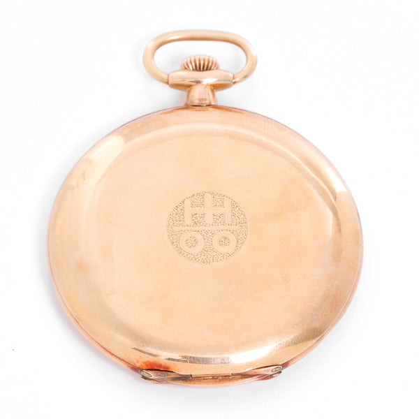 Patek Philippe Hunting Case with Metal Dial Pocket Watch