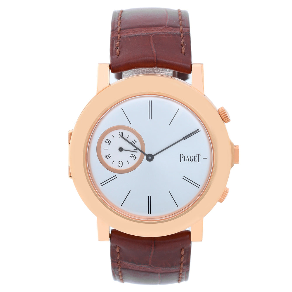 Piaget Altiplano Double Jeu  18k Rose Gold Men's Watch GOA3515