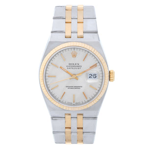 Rolex Oysterquartz Datejust 2-Tone Men's Watch 17013