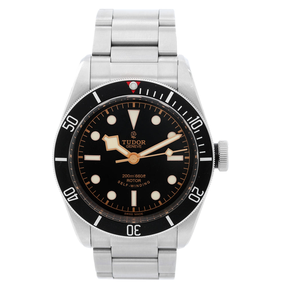 Tudor by Rolex Heritage Black Bay Men's Stainless Steel Watch 79220N