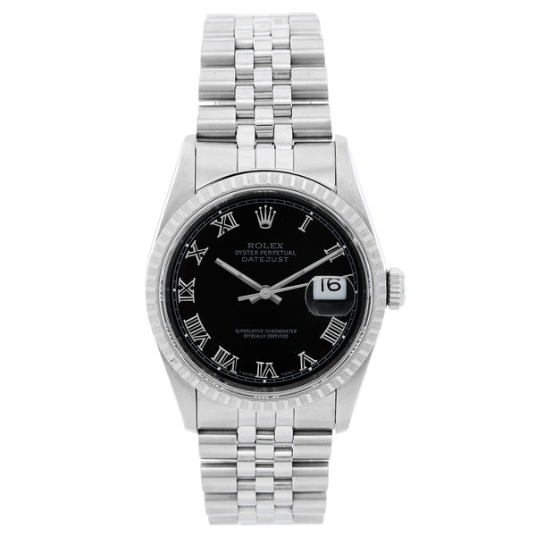 Rolex Datejust Men's Stainless Steel Watch 16220