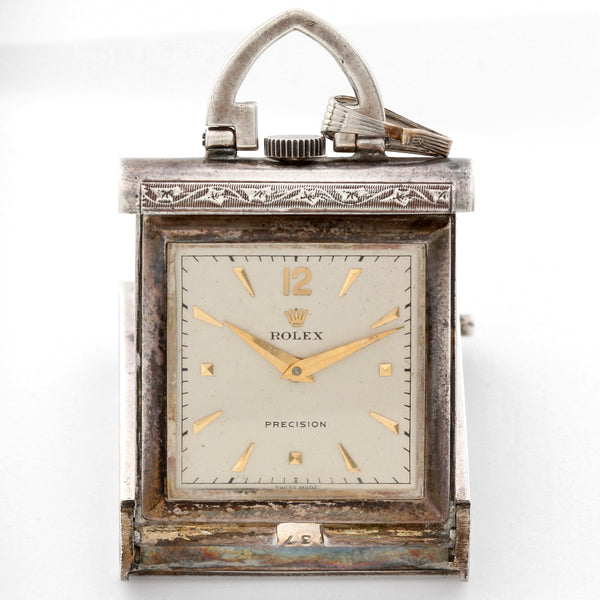 Rolex Sterling Silver Purse Watch