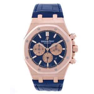 Audemars Piguet Royal Oak 18K Rose Gold Chronograph Watch 263310R.00.D315CR.01