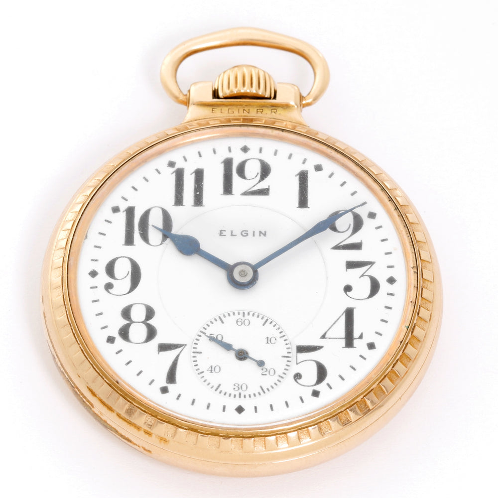 Elgin  Veritas Rail Road Pocket Watch