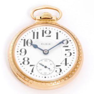 Elgin  Veritas Rail Road Pocket Watch