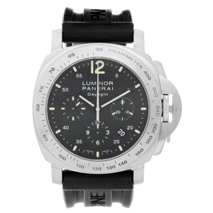 Panerai Luminor Daylight Chronograph Men's Stainless Steel Watch PAM 250 (or PAM00250/PAM250)