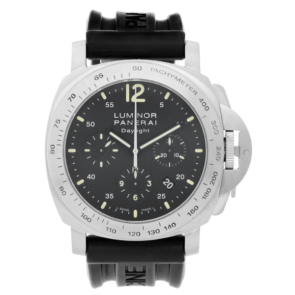 Panerai Luminor Daylight Chronograph Men's Stainless Steel Watch PAM 250 (or PAM00250/PAM250)