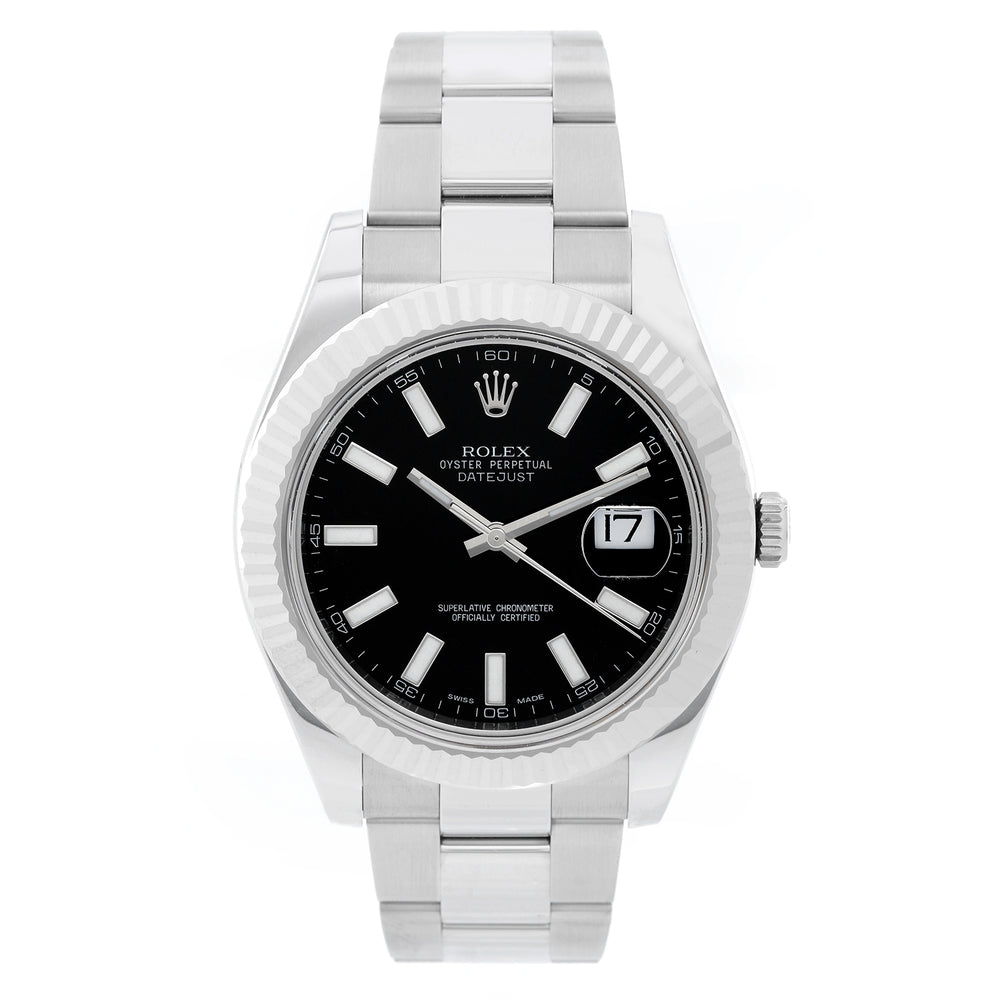 Rolex Datejust II Men's 41mm Stainless Steel Watch 116334