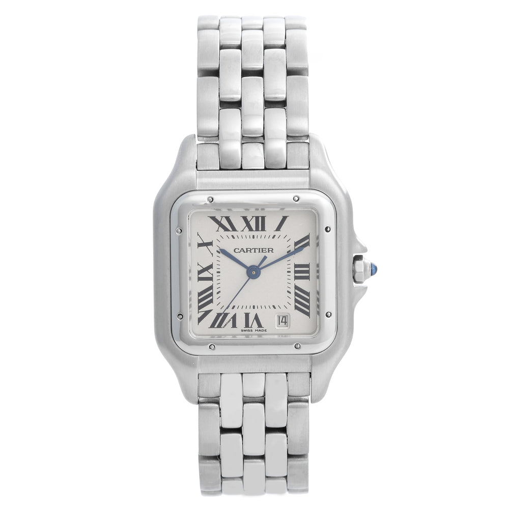 CARTIER PANTHER STAINLESS STEEL QUARTZ MIDSIZE 27MM WATCH W25054P5 1310
