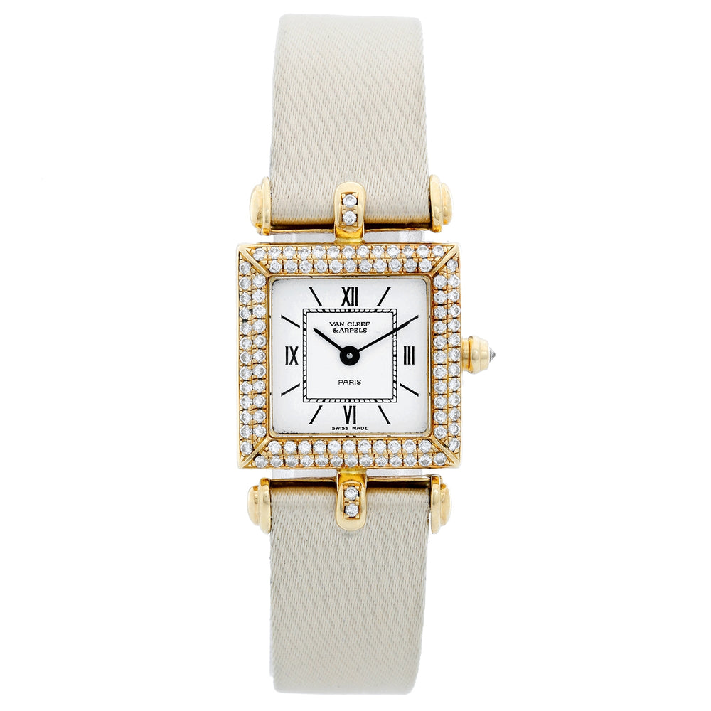 Van Cleef & Arpels Quartz Yellow Gold Watch