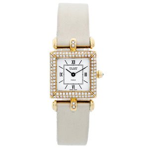 Van Cleef & Arpels Quartz Yellow Gold Watch