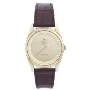 Vintage Universal Geneve Polerouter 18K Yellow Gold Men's Watch