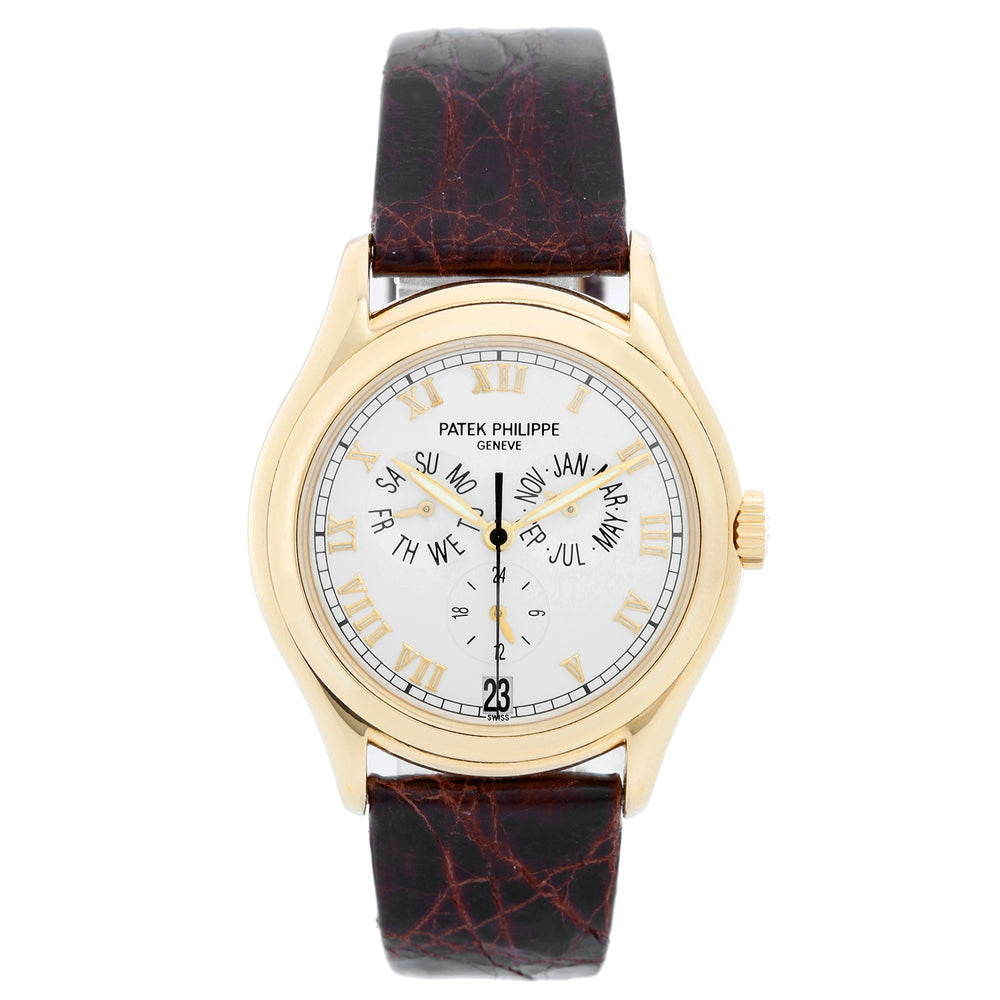 Patek Philippe Annular Calendar 18k Yellow Gold Men's Watch 5035 J or 5035j