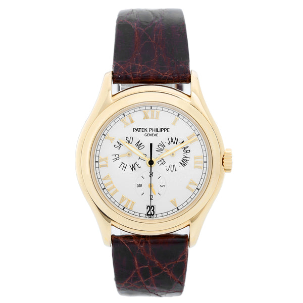 Patek Philippe Annular Calendar 18k Yellow Gold Men's Watch 5035 J or 5035j