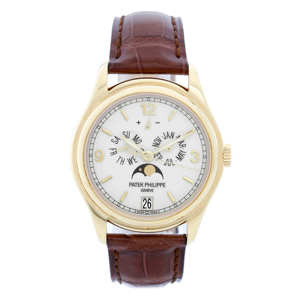 Patek Philippe Annual Calendar Yellow Gold Men's Moonphase Watch 5146 J  or 5146/1J-001 or 5146-1J or 5146/1J