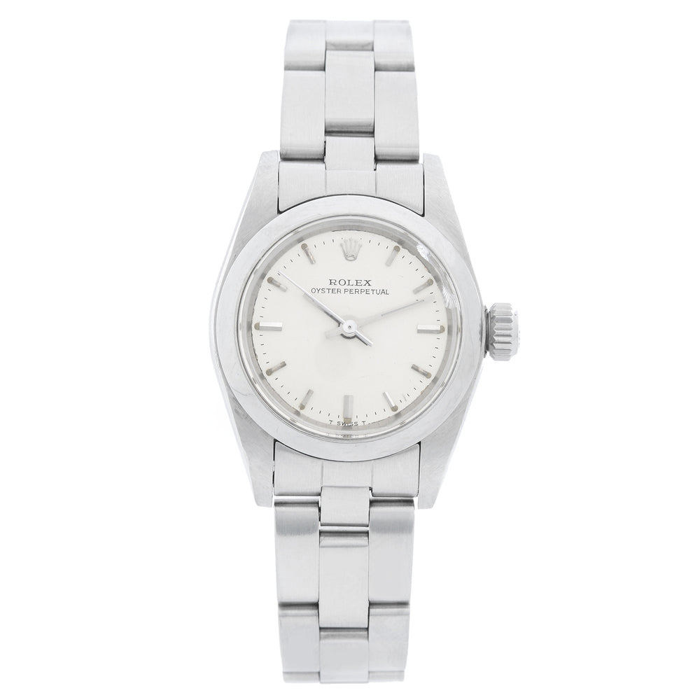 Ladies Rolex No Date Stainless Steel Watch 6917