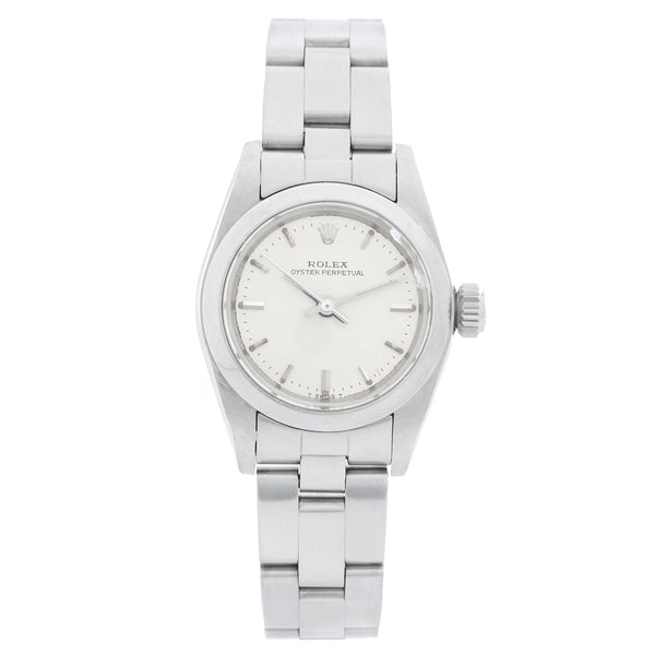 Ladies Rolex No Date Stainless Steel Watch 6917