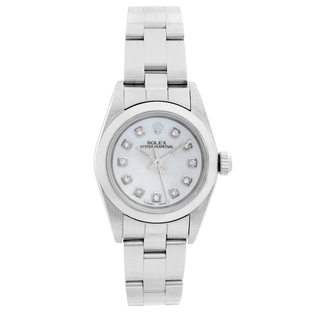 Rolex Ladies Oyster Perpetual (No-Date) Watch 76080