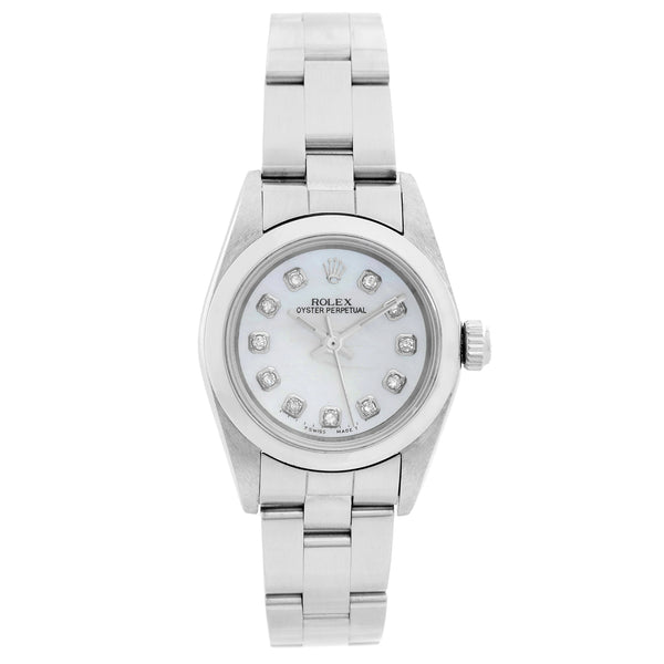 Rolex Ladies Oyster Perpetual (No-Date) Watch 76080
