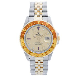 Men's Rolex GMT-Master II Watch 16713 " Root beer "