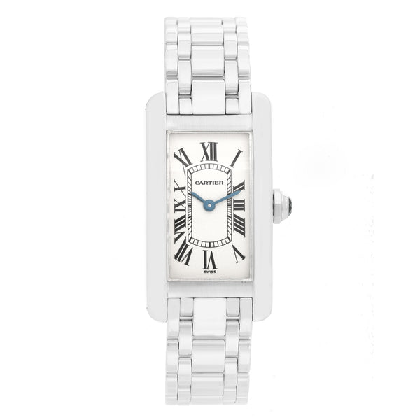 Cartier Tank Americaine Ladies White Gold W26019L1 1713