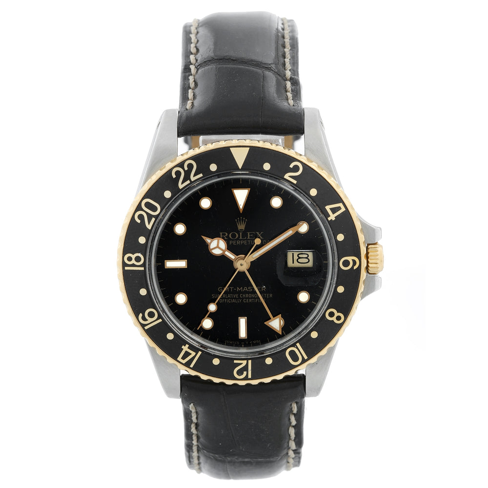 Rolex 2-Tone GMT-Master 16753 on a Strap