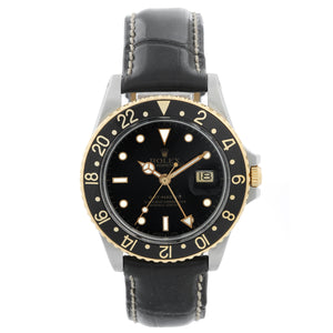 Rolex 2-Tone GMT-Master 16753 on a Strap