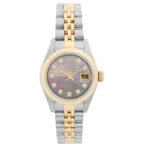 Ladies 2-Tone Steel & 18k Rolex Datejust Watch 79173