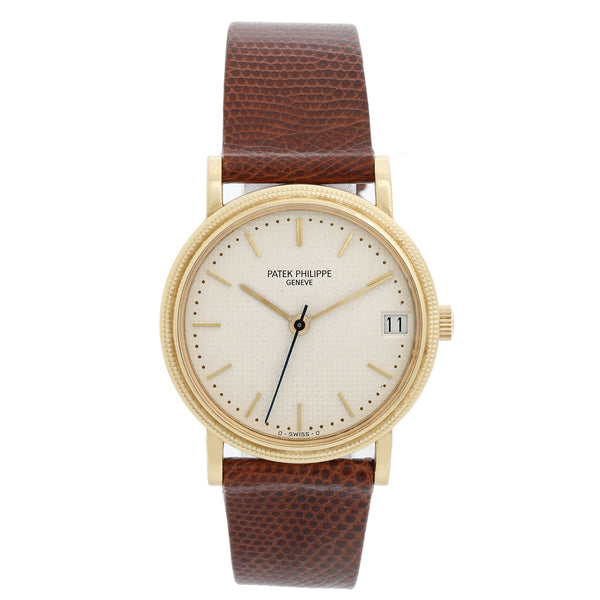 Patek Philippe Calatrava 18k Yellow Gold Men's Watch  3802 - J (or 3802J)
